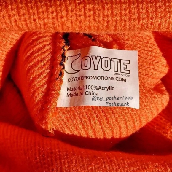 NHL ℂ𝕆𝕐𝕆𝕋𝔼 New York Islanders Hockey Club Winter Pom Beanie 🟠⚪🔵 - Picture 3 of 7